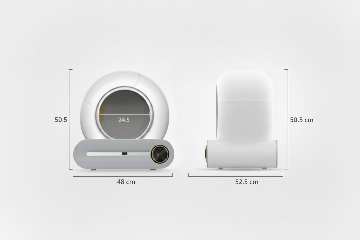 Chytrá automatická toaleta pro kočky